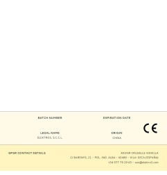 Recambio transmisor para timbre 49302