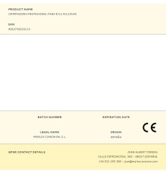 Crimpadora profesional para rj11,rj12,rj45