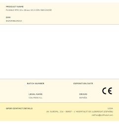 Fusible mt0 10 x 38 mm 10 a con indicador