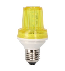 Bombilla flash led e27 1 w color amarillo