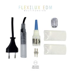 Kit alimentador-conector tubo flexilux y flexiled max 1380 w