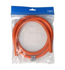 Kit manguera butaflex bicapa ø interior 9mm ø exterior15mm 1,50m (incluye 2 abrazaderas)