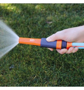 Lanza de riego regulable con abrazadera de 1/2" - /5/8"