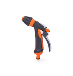 Pistola pulverizadora de riego regulable. con enchufe rapido