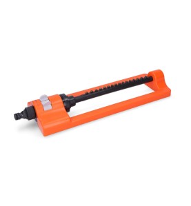 Aspersor oscilante regulable sobre 250m² con enchufe rapido