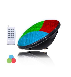 Bombilla para piscina led par56 9w 500lm rgb multicolor ip68 ø17,6x6cm edm