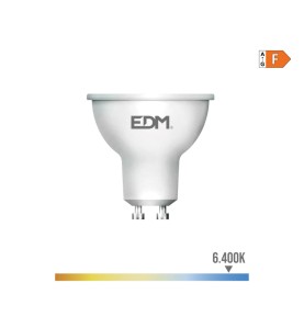 Bombilla dicroica led gu10 5 w 450 lm 6400 k luz fria ø5 x 5,5 cm