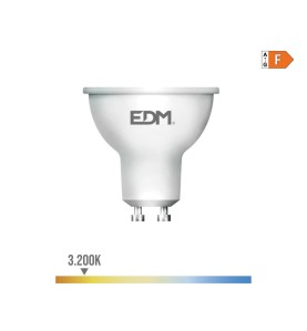 Bombilla dicroica led gu10 5 w 450 lm 3200 k luz calida ø5 x 5,5 cm