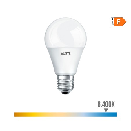 Bombilla standard led e27 15 w 1521 lm 6400 k luz fria ø6 x 11 cm