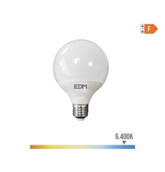 Bombilla globo led e27 10 w 932 lm 6400 k luz fria ø9,5 x 14,1 cm