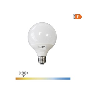 Bombilla globo led e27 10 w 932 lm 3200 k luz calida ø9,5 x 14,1 cm