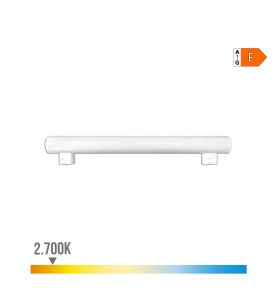 Linestra led 2 casquillos s14s 7 w 600 lm 2700 k luz calida 300 x 30 x 47 mm
