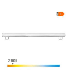 Linestra led 2 casquillos s14s 9 w 810 lm 2700 k luz calida 500 x 30 x 47 mm