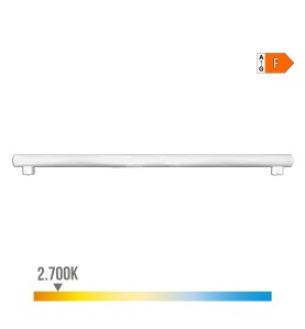 Linestra led 2 casquillos s14s 18 w 1800 lm 2700 k luz calida 1000 x 30 x 47mm