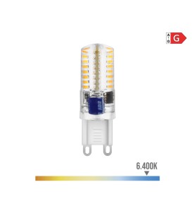 Bombilla g9 silicona led 2,5 w 170 lm 6400 k luz fria ø1,6 x 5 cm