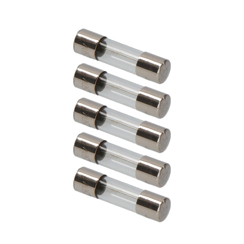 Fusible 6 x 24 mm 10 a, envasado 5 uds