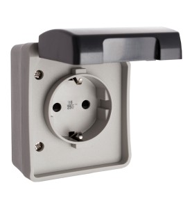 Base fija estanca 2p+t 16 a 250v~ ip44