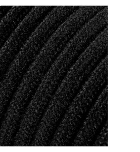 Carrete cable cordón tubular h03vv-f 2 x 0,75 mm² negro, 25 m