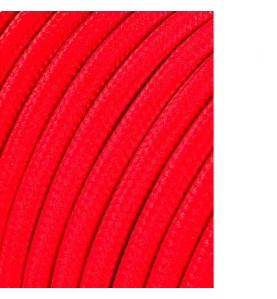 Carrete cable cordón tubular h03vv-f 2 x 0,75 mm² rojo, 25 m