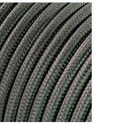 Carrete cable cordón tubular h03vv-f 2 x 0,75 mm² gris oscuro, 25 m