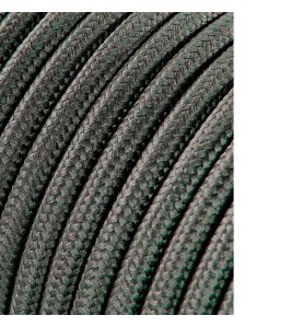 Carrete cable cordón tubular h03vv-f 2 x 0,75 mm² gris oscuro, 25 m