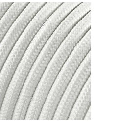 Carrete cable cordón tubular h03vv-f 2 x 0,75 mm² blanco, 25 m