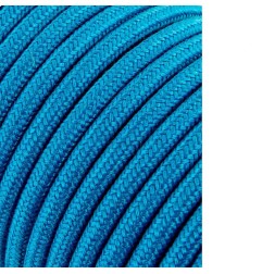 Carrete cable cordón tubular h03vv-f 2 x 0,75 mm² azul claro, 25 m