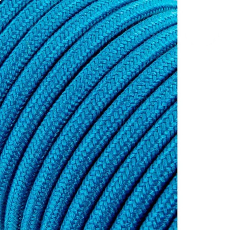 Carrete cable cordón tubular h03vv-f 2 x 0,75 mm² azul claro, 25 m
