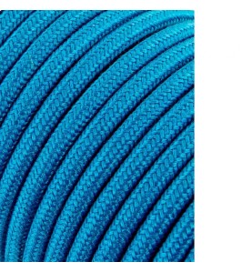 Carrete cable cordón tubular h03vv-f 2 x 0,75 mm² azul claro, 25 m
