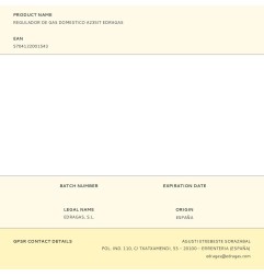 Regulador de gas domestico a235it edragas