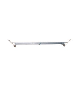Downlight led empotrable redondo 20 w luz fria 6400 k 1500 lm blanco ø22,5 cm