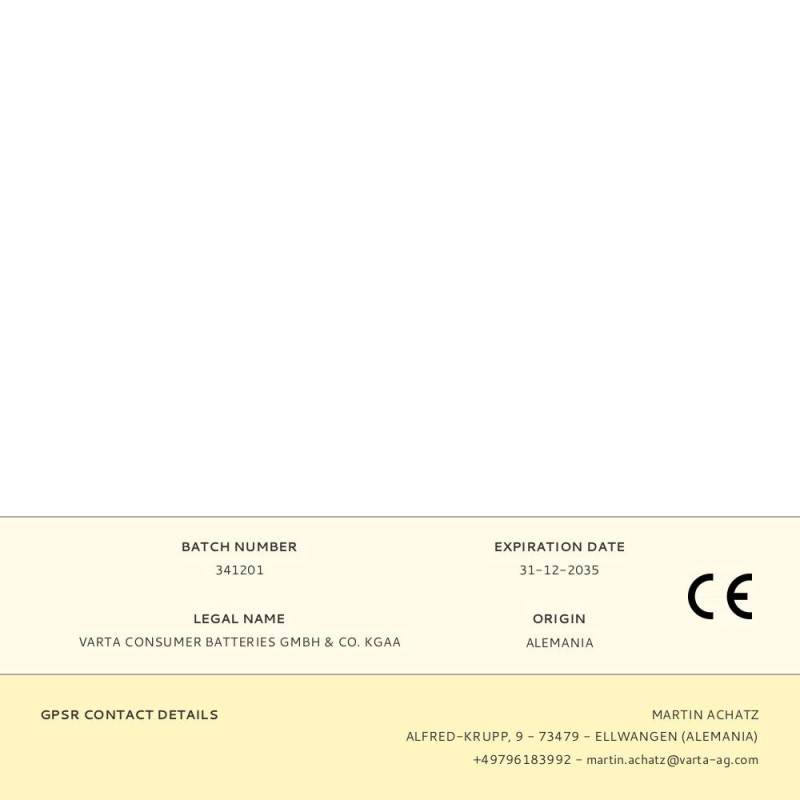 Pila alkalina longlife power aaa - lr03 (blister 8+4 uds) ø10,5x44,5mm