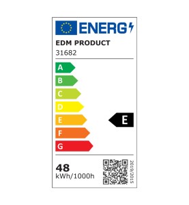 Regleta led 48 w 6500 k luz fria 4700 lm 150 x 3,5 x 12 cm