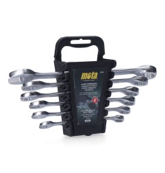 Juego 6 llaves combinadas 8 a 17mm (rack) e946 mota