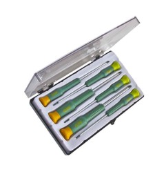 Destornilladores de precision 3ph 3 planos, 6 piezas