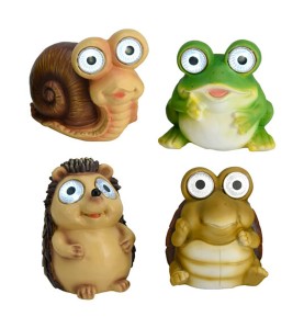 Figura luz solar animal 11 cm modelos surtidos