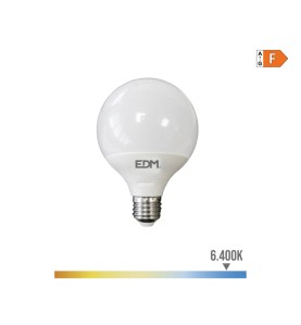 Bombilla globo led e27 15 w 1521 lm 6400 k luz fria ø125 x 160 mm