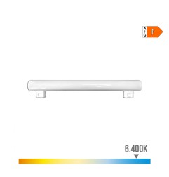 Linestra led 2 casquillos s14s 7 w 750 lm 6400 k luz fria 300 x 30 x 47 mm