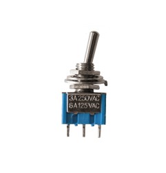 Conmutador unipolar on/on 3a 250v