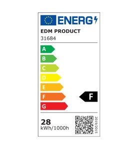 Regleta led 28 w 6500 k luz fria 2700 lm 89,7 x 3,1 x 8 cm