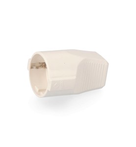 Base aerea t/tl 10/16 a 250 v blanca (envasada)