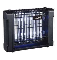 Mata insectos profesional eléctrico 2x6w 30m² 31,6x10x26,5cm 340° color negro edm