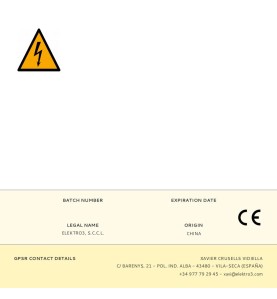 Mata insectos profesional eléctrico 2x10w 80m² 43,7x10x26,5cm 340° color negro edm