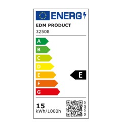 Aplique de superficie led con sensor ip20 15 w 4000 k luz dia ø29 x 6 cm
