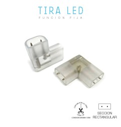 Empalme 90° para tira de led edm
