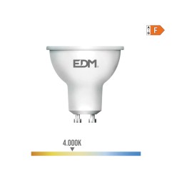 Bombilla dicroica led gu10 5 w 450 lm 4000 k luz dia ø5 x 5,5 cm