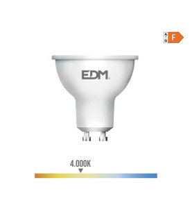 Bombilla dicroica led gu10 5 w 450 lm 4000 k luz dia ø5 x 5,5 cm
