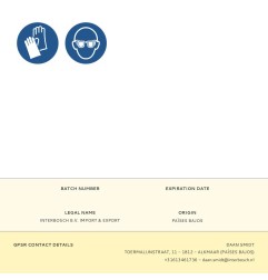 Set de 3 marcadores de golpe 1-32 1-16 3-32