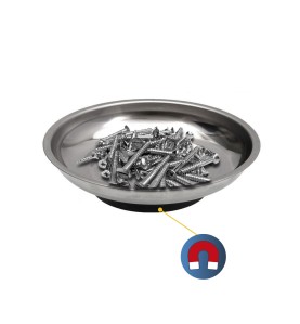 Plato imantado acero inoxidable ø10,5 cm
