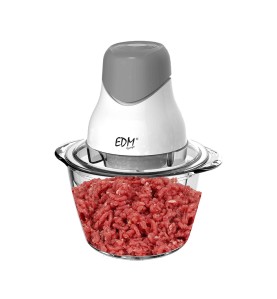 Picadora con recipiente de cristal 320 w